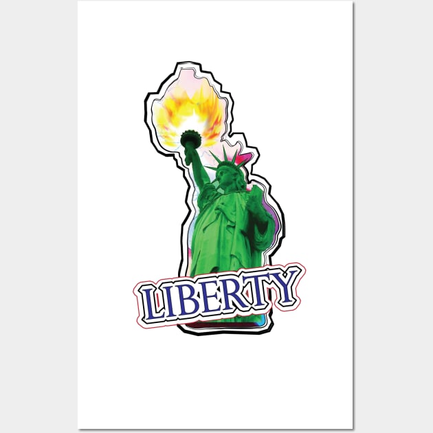 Stars & Stripes Collection: Liberty! Wall Art by toddYoungONLINE